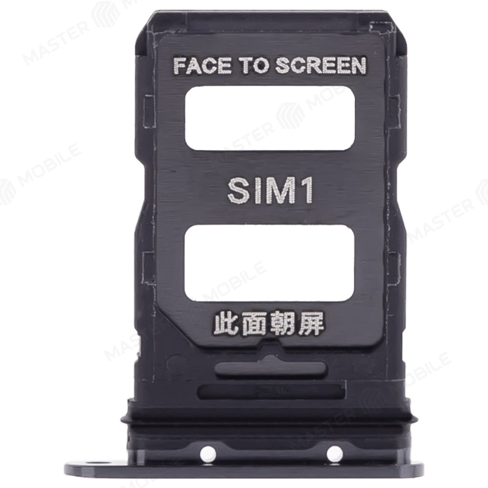 Держатель сим-карты для Xiaomi 14 (23127PN0CG) (черный)