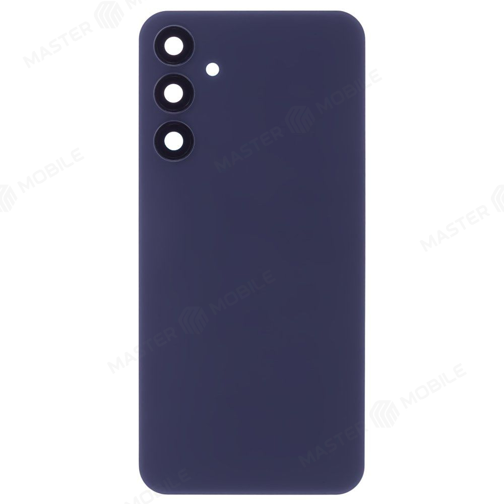 Задняя крышка для Samsung A256E Galaxy A25 5G (черный) (в сборе со стеклом камеры)