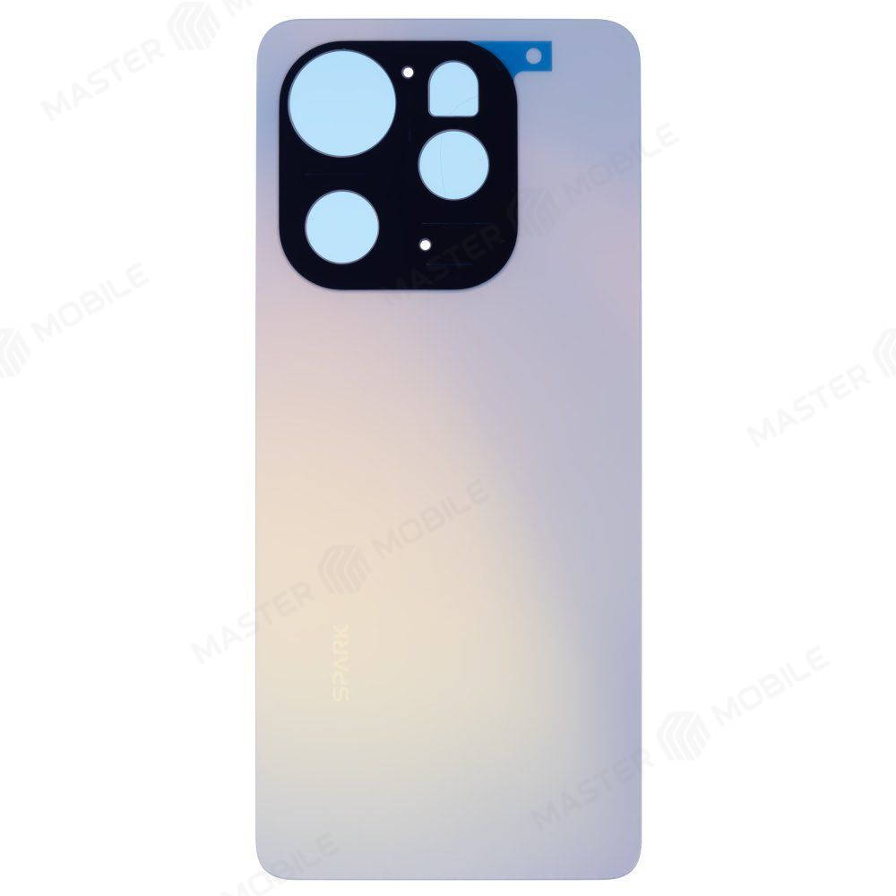 Задняя крышка для Tecno Spark 20 Pro (KJ6) (голубой)