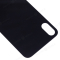 Задняя крышка для Apple iPhone X (серый) (с широким отверстием) (Premium) фото №3