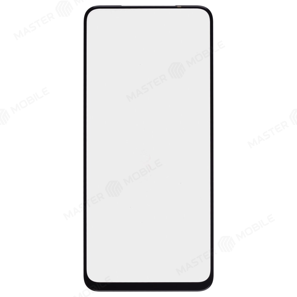 Стекло модуля для Xiaomi Poco M4 Pro 5G (21091116AG) + OCA (без выреза камеры) (черный) (Musttby) (Premium)