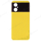 Задняя крышка для Xiaomi Poco M4 5G (22041219PG) (желтый) фото №1