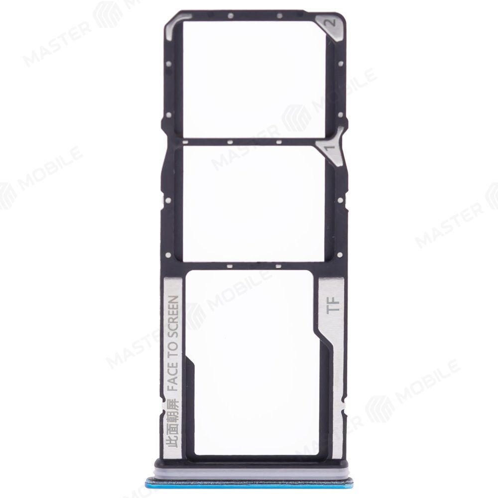 Держатель сим-карты для Xiaomi Redmi 9A (M2006C3LG) / Redmi 9C (M2006C3MG) (зеленый)
