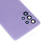 Задняя крышка для Samsung A525 Galaxy A52 / A526 Galaxy A52 5G / A528 Galaxy A52s (фиолетовый) (в сборе со стеклом камеры) фото №3