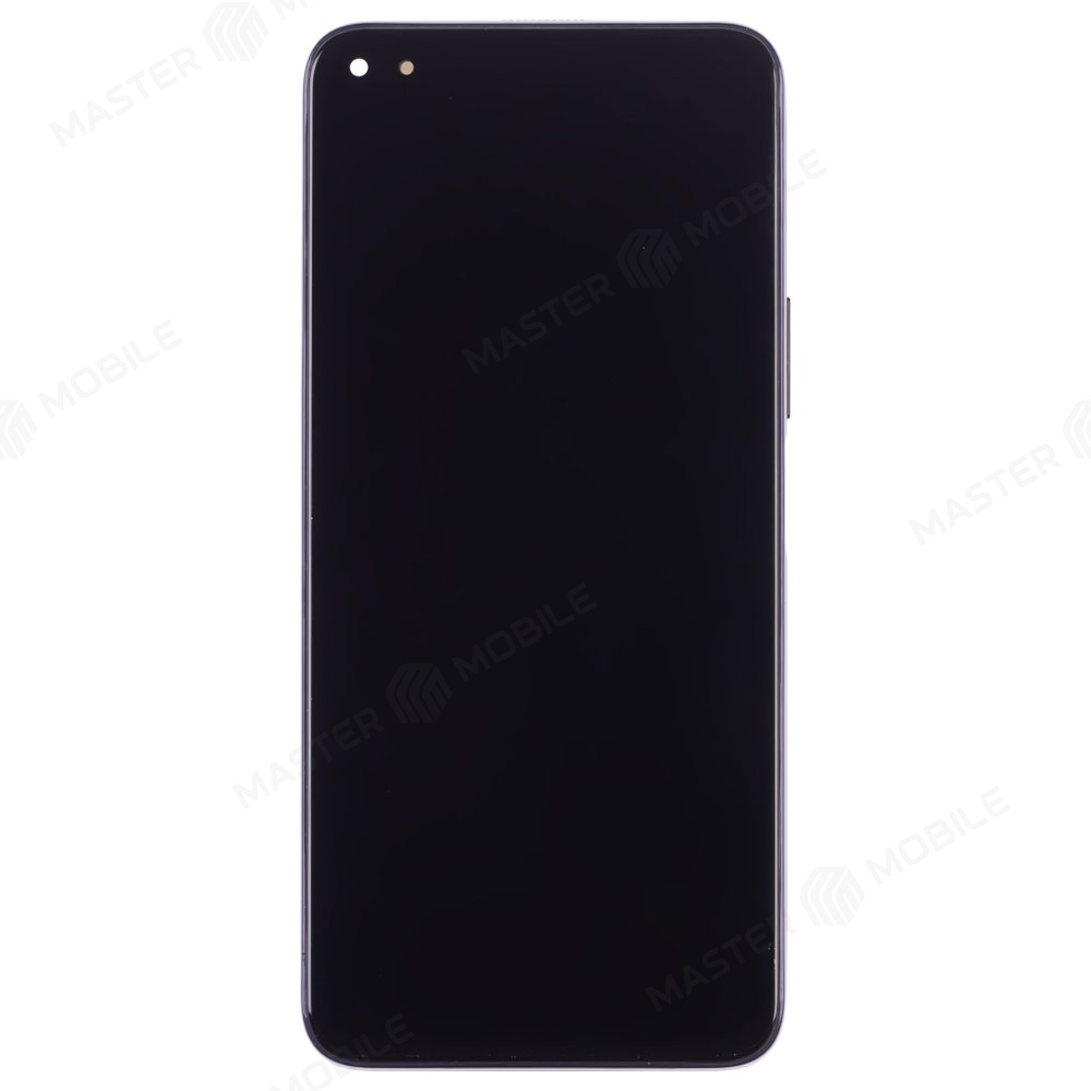 Дисплей для Huawei Nova 8i (NEN-LX1) / Honor 50 Lite (NTN-LX1) + тачскрин (черный) (в рамке) (ORIG)