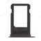 Держатель сим-карты для Apple iPhone 7 Plus (черный глянец) фото №1