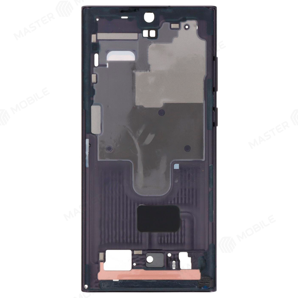Рамка дисплея для Samsung S908 Galaxy S22 Ultra (черный)