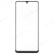 Стекло модуля для Samsung A315 Galaxy A31 + OCA (черный) фото №1