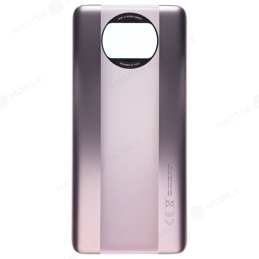 Задняя крышка для Xiaomi Poco X3 / Poco X3 NFC (M2007J20CG) / Poco X3 Pro (M2102J20SG) (бронзовый) (ORIG100)