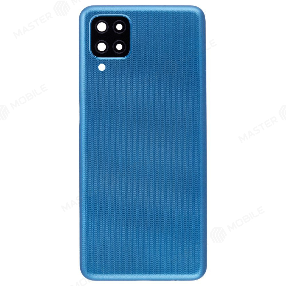 Задняя крышка для Samsung M127 Galaxy M12 (зеленый) (в сборе со стеклом камеры)