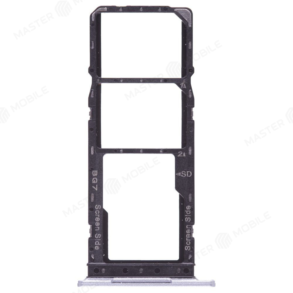 Держатель сим-карты для Tecno Spark 20C (BG7n) (белый)