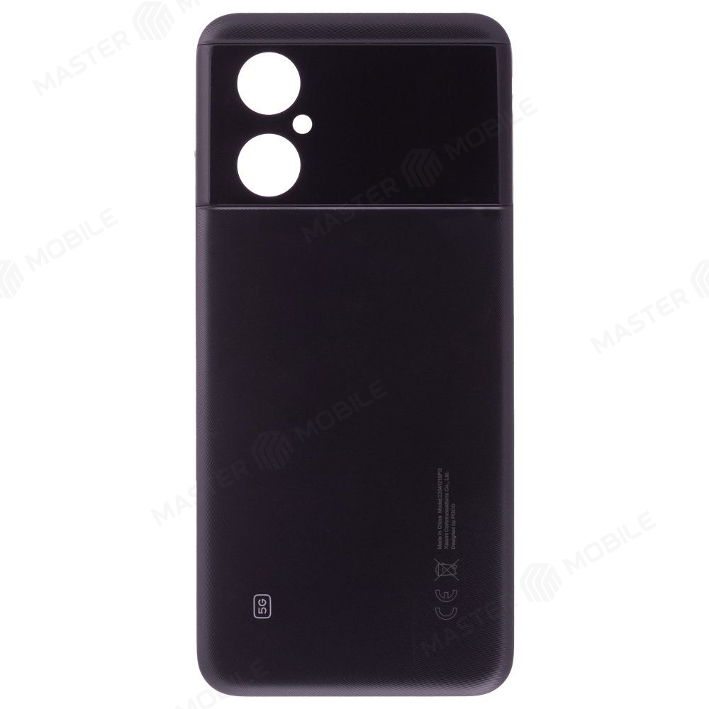 Задняя крышка для Xiaomi Poco M4 5G (22041219PG) (черный)