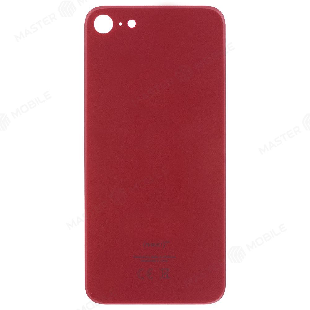 Задняя крышка для Apple iPhone 8 (красный) (Premium)