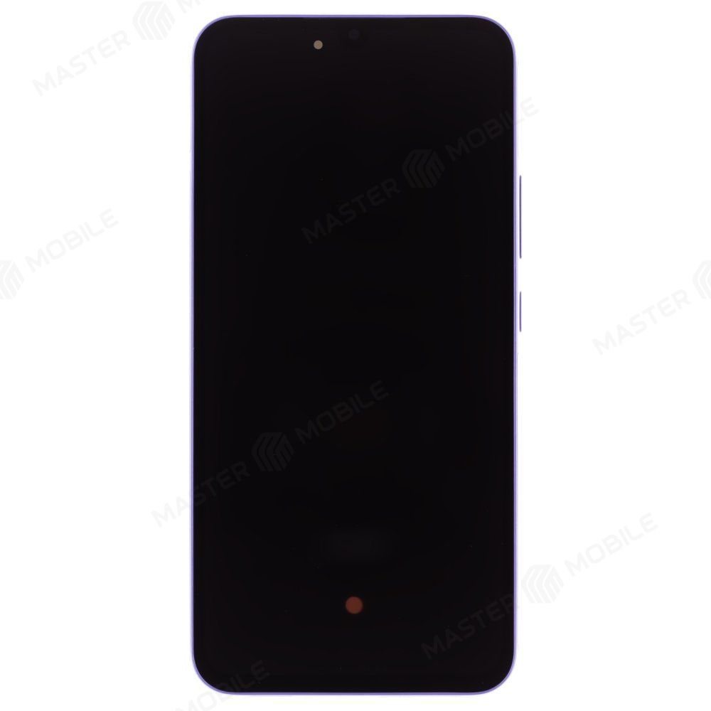 Дисплей для Samsung A346 Galaxy A34 5G + тачскрин (фиолетовый) (в рамке) (ORIG100) (SP)