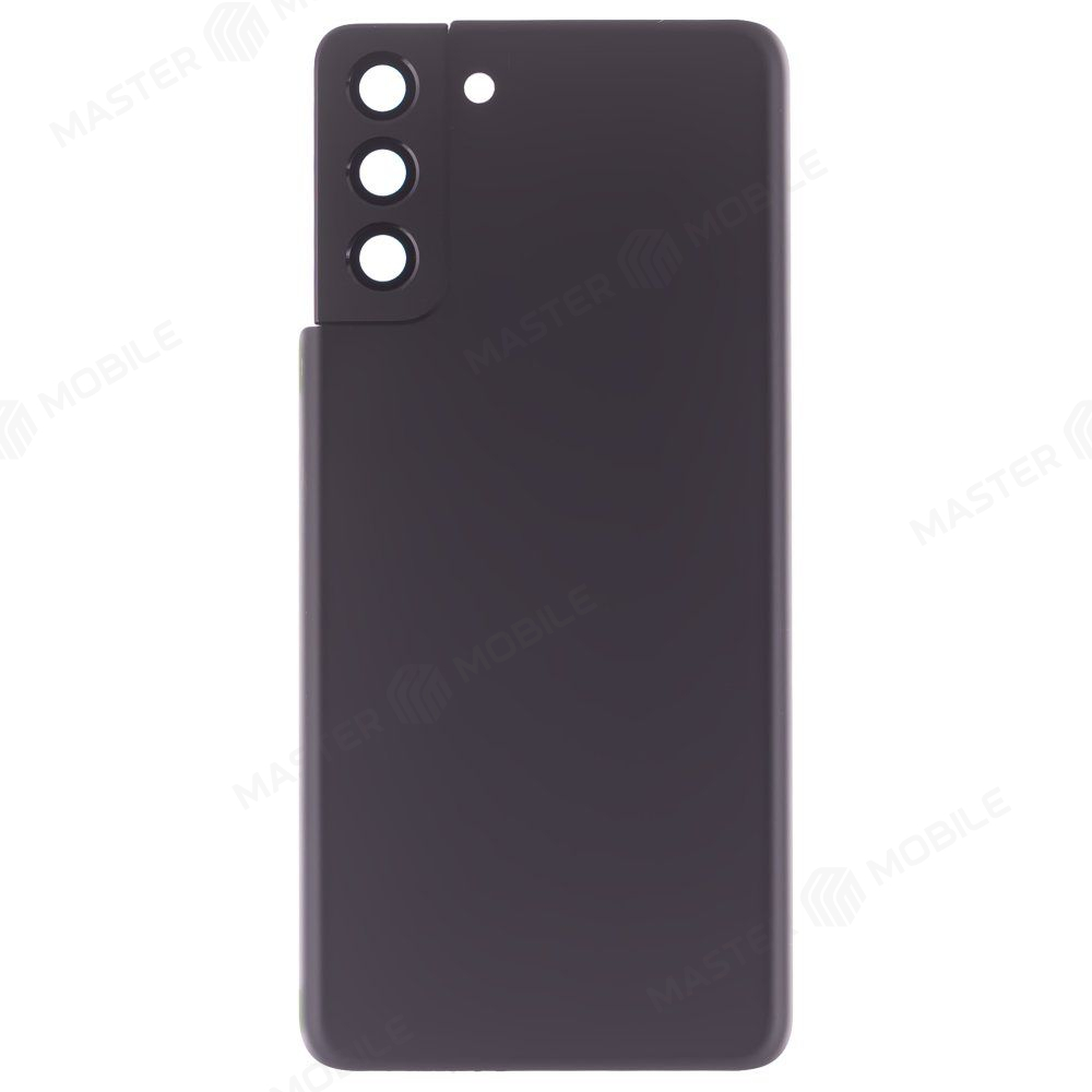 Задняя крышка для Samsung G996 Galaxy S21+ (черный) (в сборе со стеклом камеры) (ORIG100)
