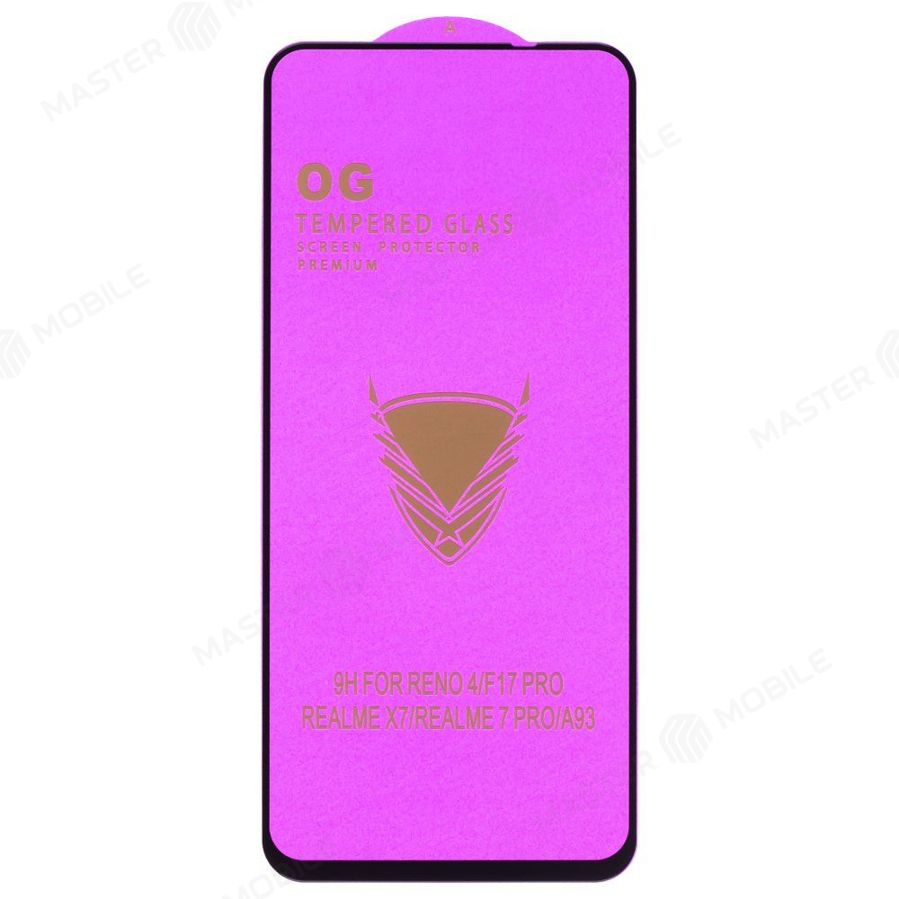 Защитное стекло OG Glass (3 в 1) для OPPO Reno 5 Lite (CPH2205) (черный)