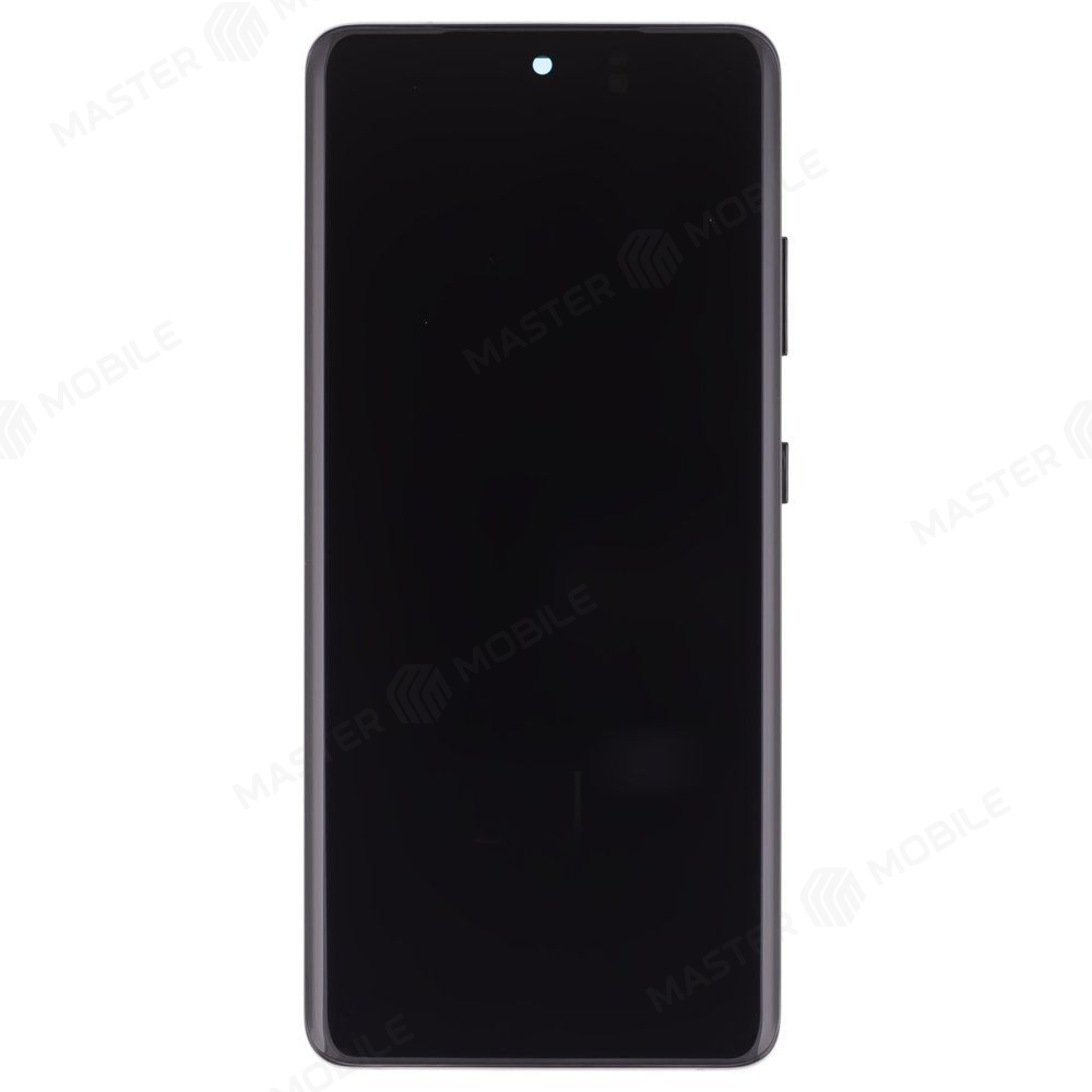 Дисплей для Samsung G998 Galaxy S21 Ultra + тачскрин (черный) (в рамке) (OLED) (Full Size)