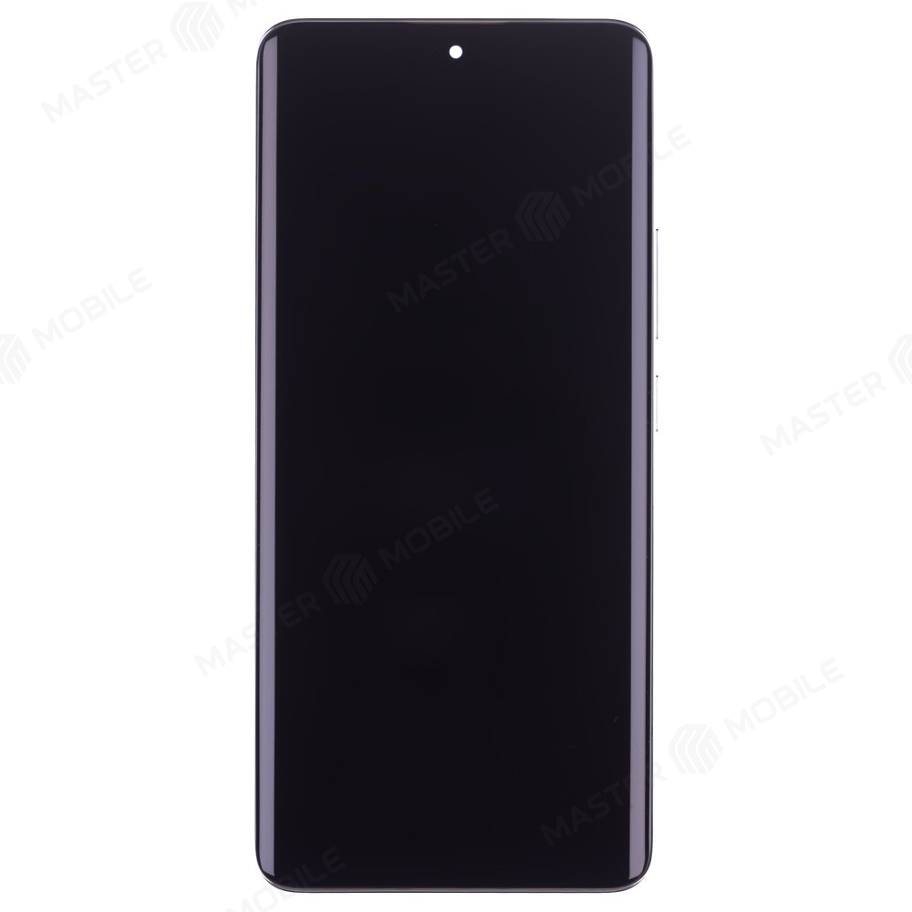 Дисплей для Xiaomi Poco X7 (24095PCADG) / Redmi Note 14 Pro 5G (24090RA29G) + тачскрин (серебристый) (в рамке) (ORIG100) (SP)