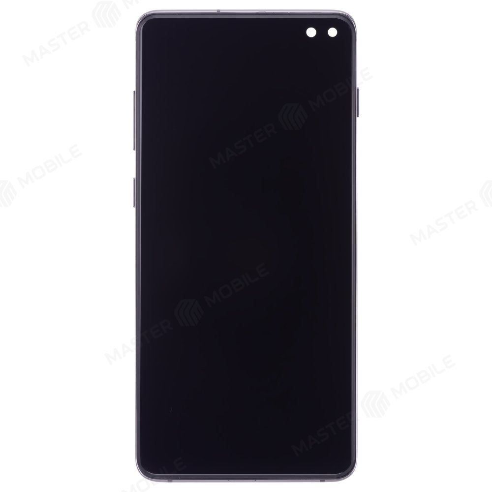 Дисплей для Samsung G975 Galaxy S10+ + тачскрин (черный) (в рамке) (In-Cell)