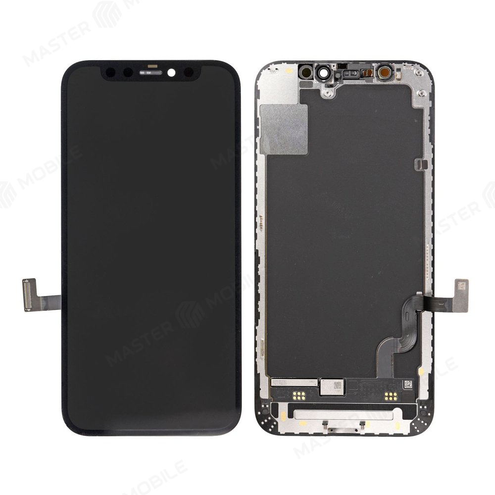 Дисплей для Apple iPhone 12 mini (в сборе с тачскрином) (черный) (JK) (In-Cell)