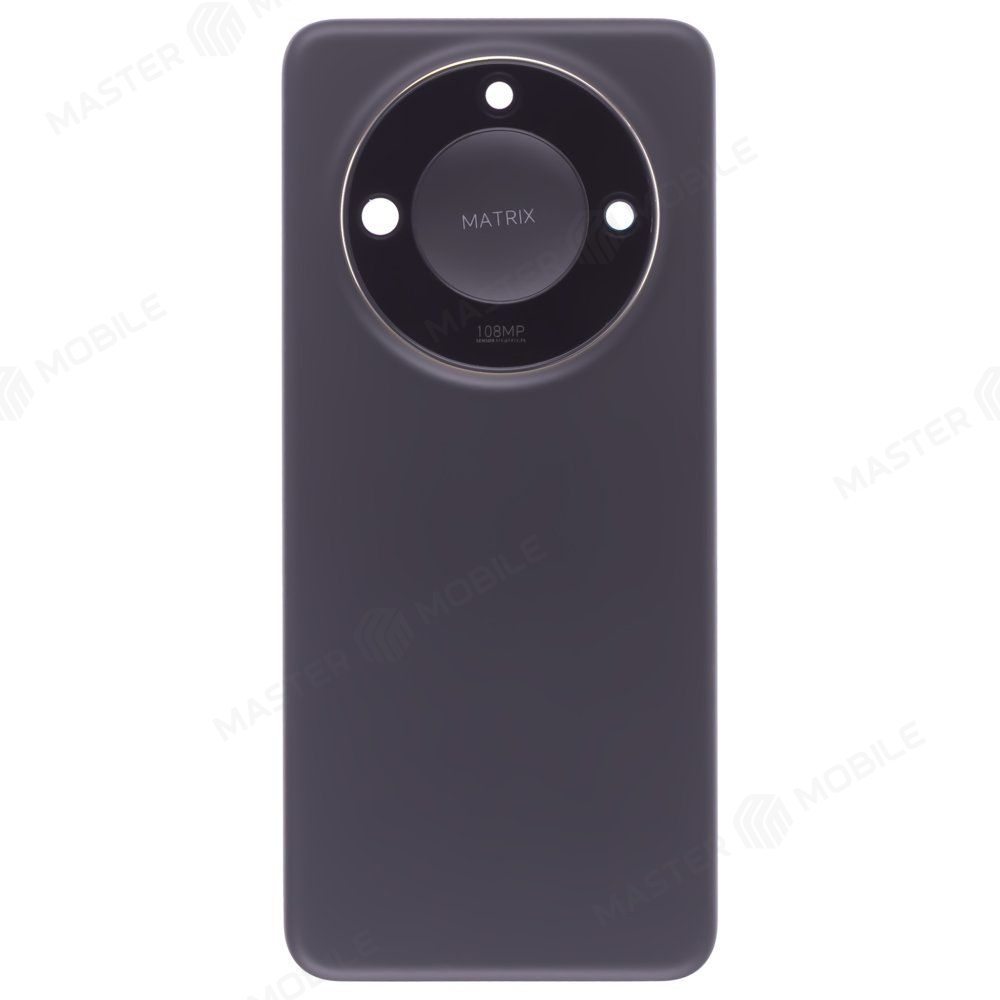 Задняя крышка для Huawei Honor X9c Smart (BRC-NX1) (черный) (в сборе со стеклом камеры)