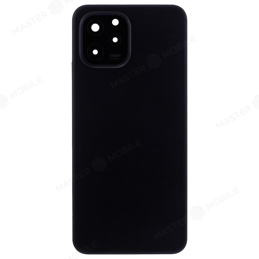 Задняя крышка для Huawei Nova Y61 (EVE-LX9N) (черный) (в сборе со стеклом камеры)