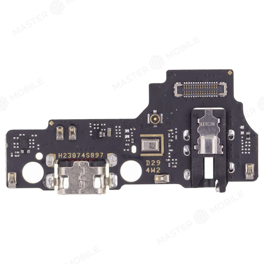 Нижняя плата для Realme C33 (RMX3624) с комп. + разъем зарядки + микрофон