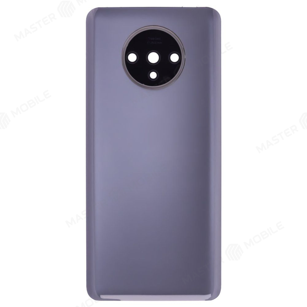 Задняя крышка для OnePlus 7T (серый) (в сборе со стеклом камеры)