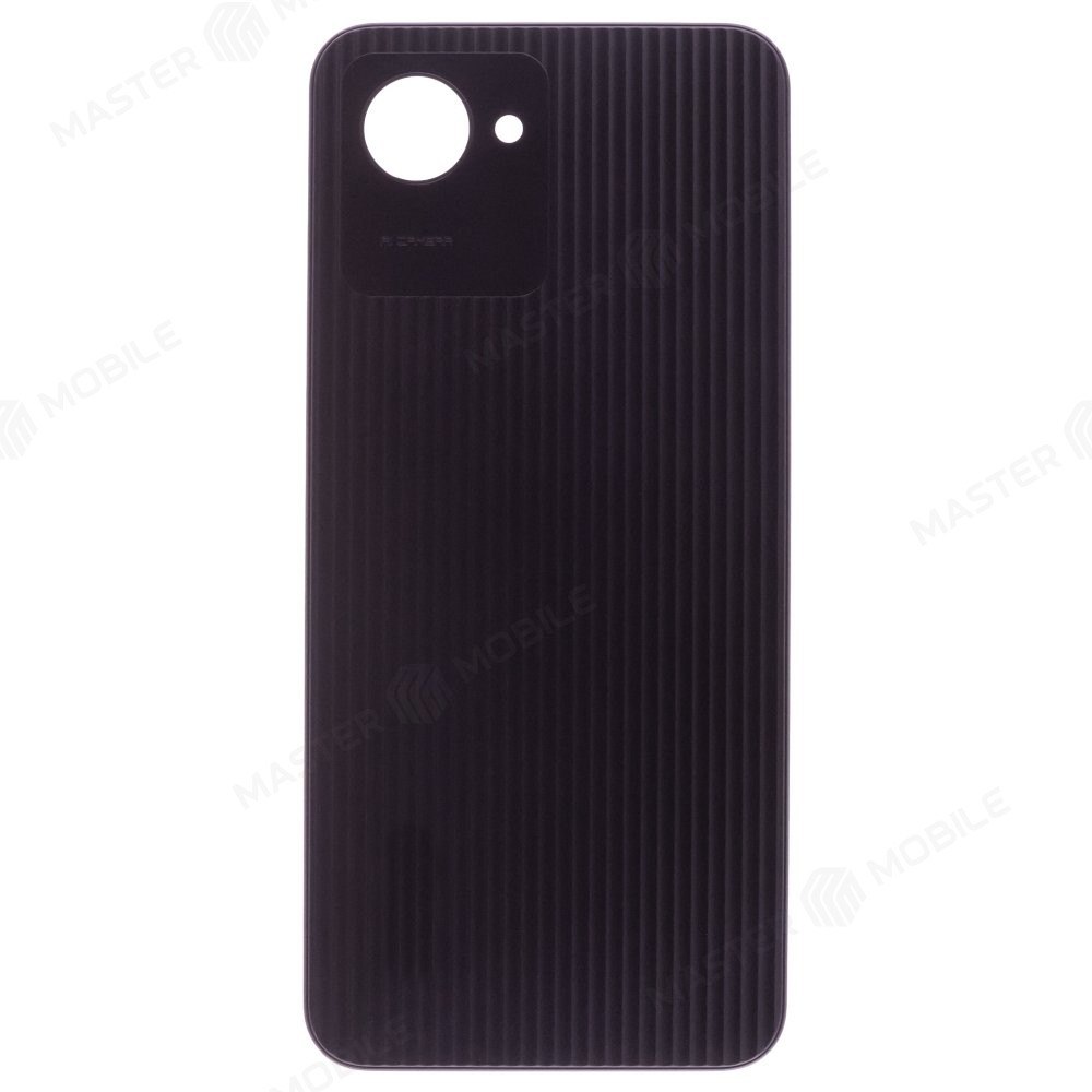 Задняя крышка для Realme C30 (RMX3581) (черный)