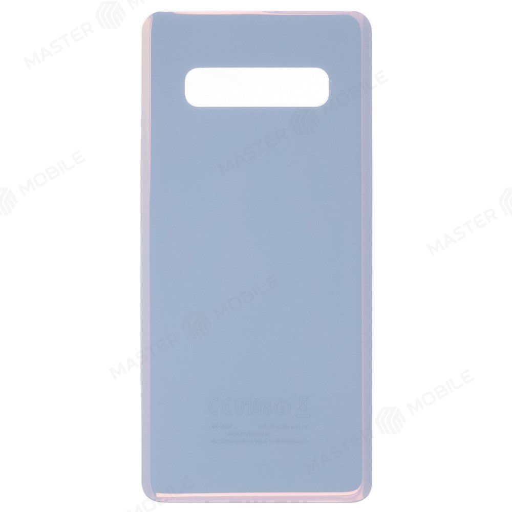 Задняя крышка для Samsung G975 Galaxy S10+ (белый)