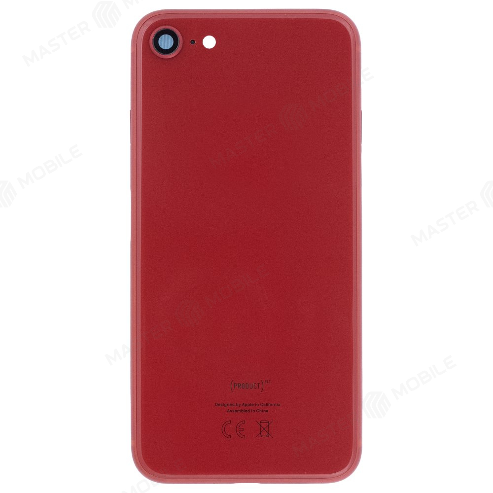 Корпус для Apple iPhone 8 (красный) (Premium)