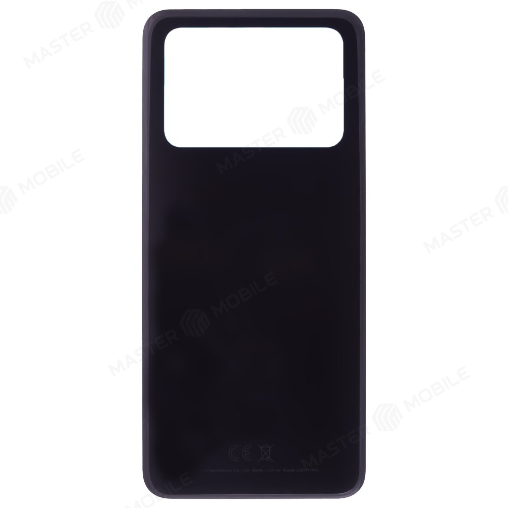Задняя крышка для Xiaomi Poco M4 Pro 4G (2201117PG) (черный)