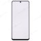Стекло модуля для Huawei Honor X8a (CRT-LX1) / 90 Lite (CRT-NX1) + OCA (черный)  фото №1
