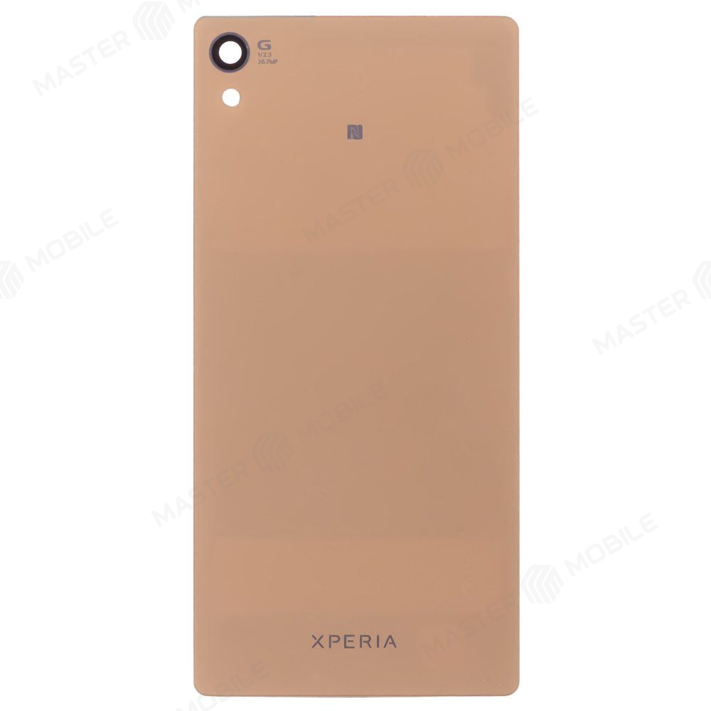Задняя крышка для Sony E6553 Xperia Z3+/E6533 Xperia Z3+ Dual (золотистый)