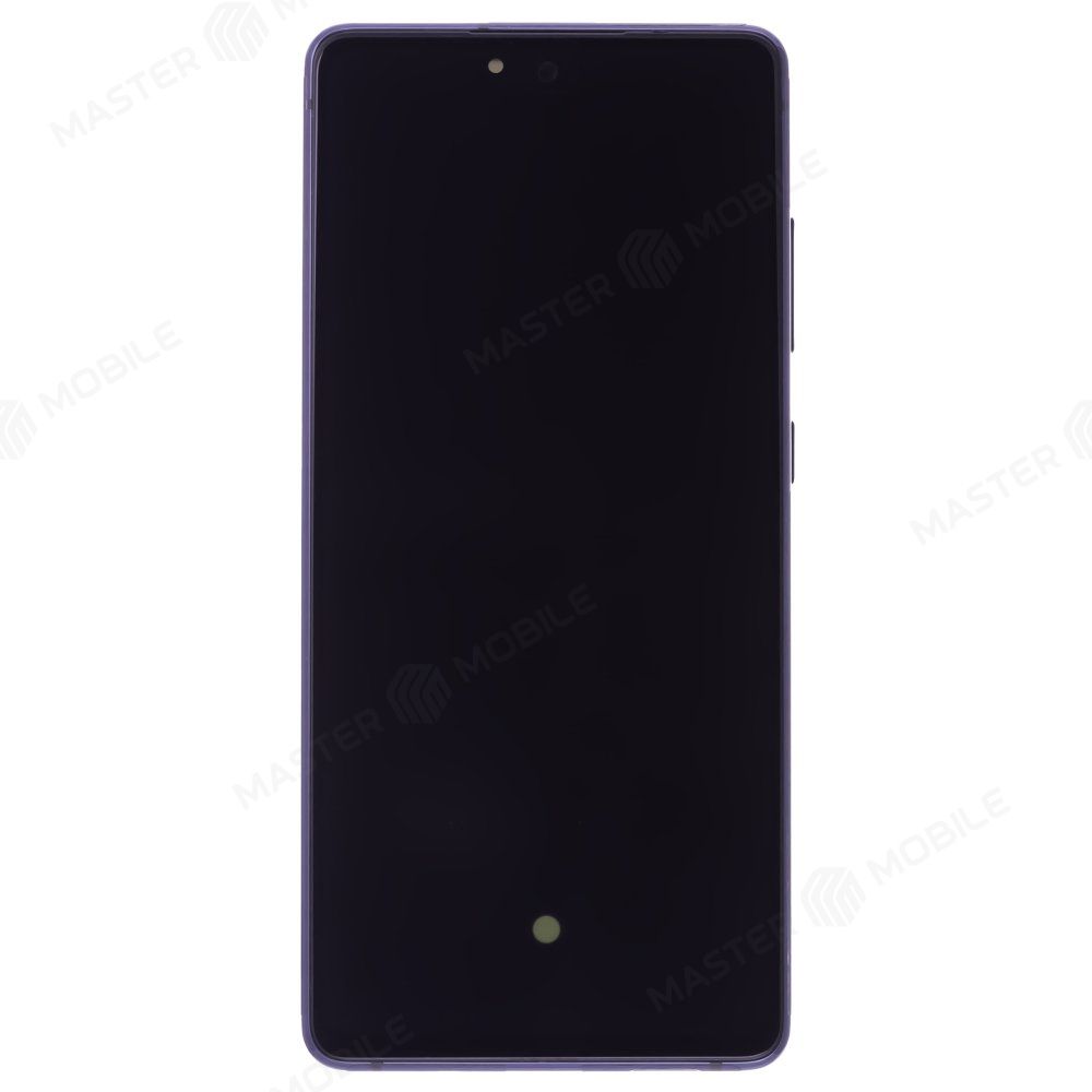 Дисплей для Samsung G780 Galaxy S20 FE + тачскрин (черный) (в рамке) (ORIG100) (возможен дефект ЛКП)
