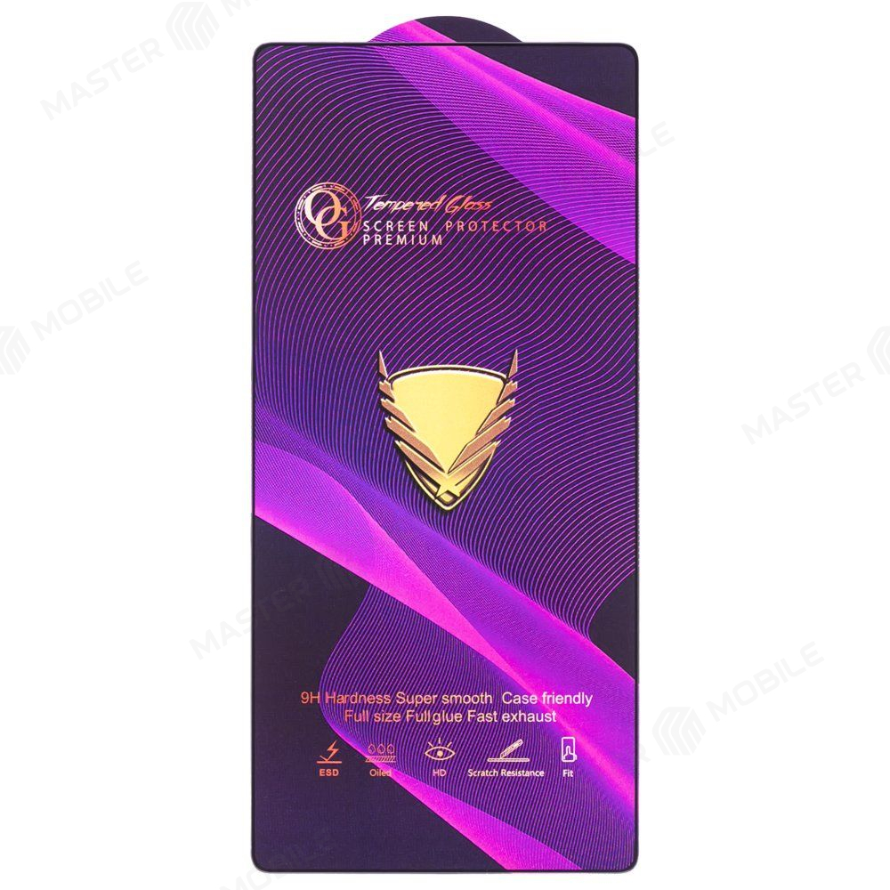 Защитное стекло OG Glass (3 в 1) для Samsung S938 Galaxy S25 Ultra (черный)