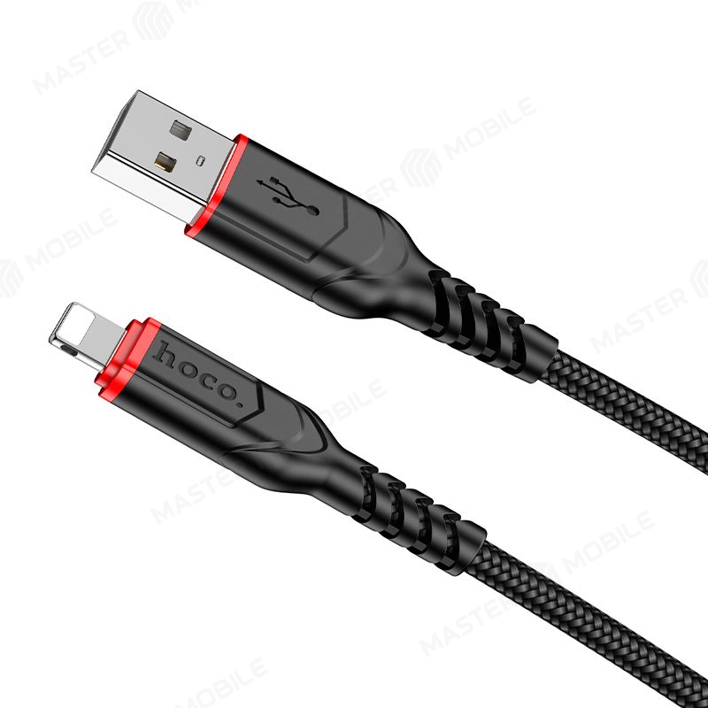 Дата-кабель Hoco X59 USB - Lightning 2 м (черный)