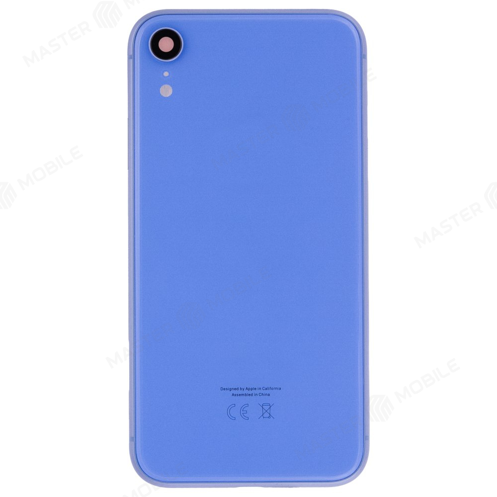 Корпус для Apple iPhone Xr (синий) (Premium)