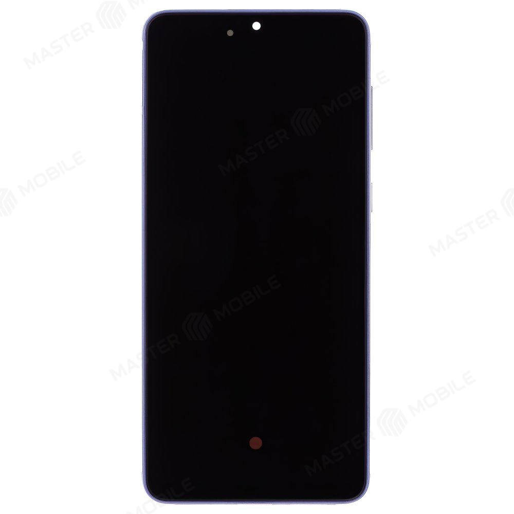 Дисплей для Samsung A336 Galaxy A33 5G + тачскрин (голубой) (в рамке) (ORIG100) (SP)
