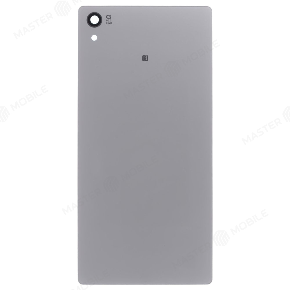 Задняя крышка для Sony E6853 Xperia Z5 Premium/E6833/E6883 Xperia Z5 Premium Dual (серебристый)