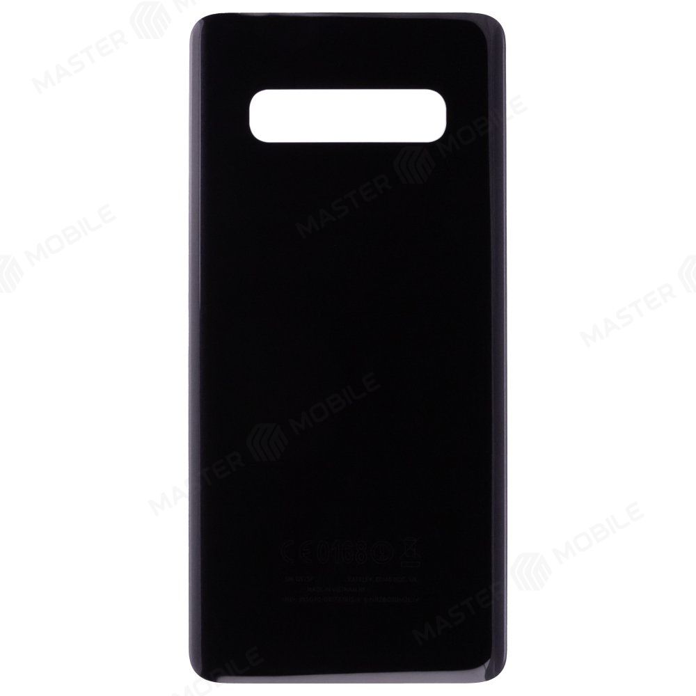Задняя крышка для Samsung G975 Galaxy S10+ (черный)