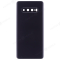 Задняя крышка для Samsung G975 Galaxy S10+ (черный) (в сборе со стеклом камеры) фото №1