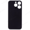 Задняя крышка для Apple iPhone 14 Pro (черный) (с широким отверстием) (Premium) фото №2