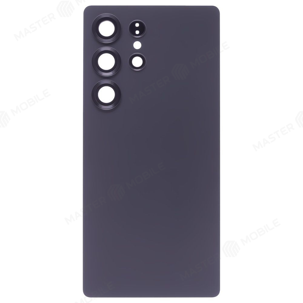 Задняя крышка для Samsung S938 Galaxy S25 Ultra (черный) (в сборе со стеклом камеры)