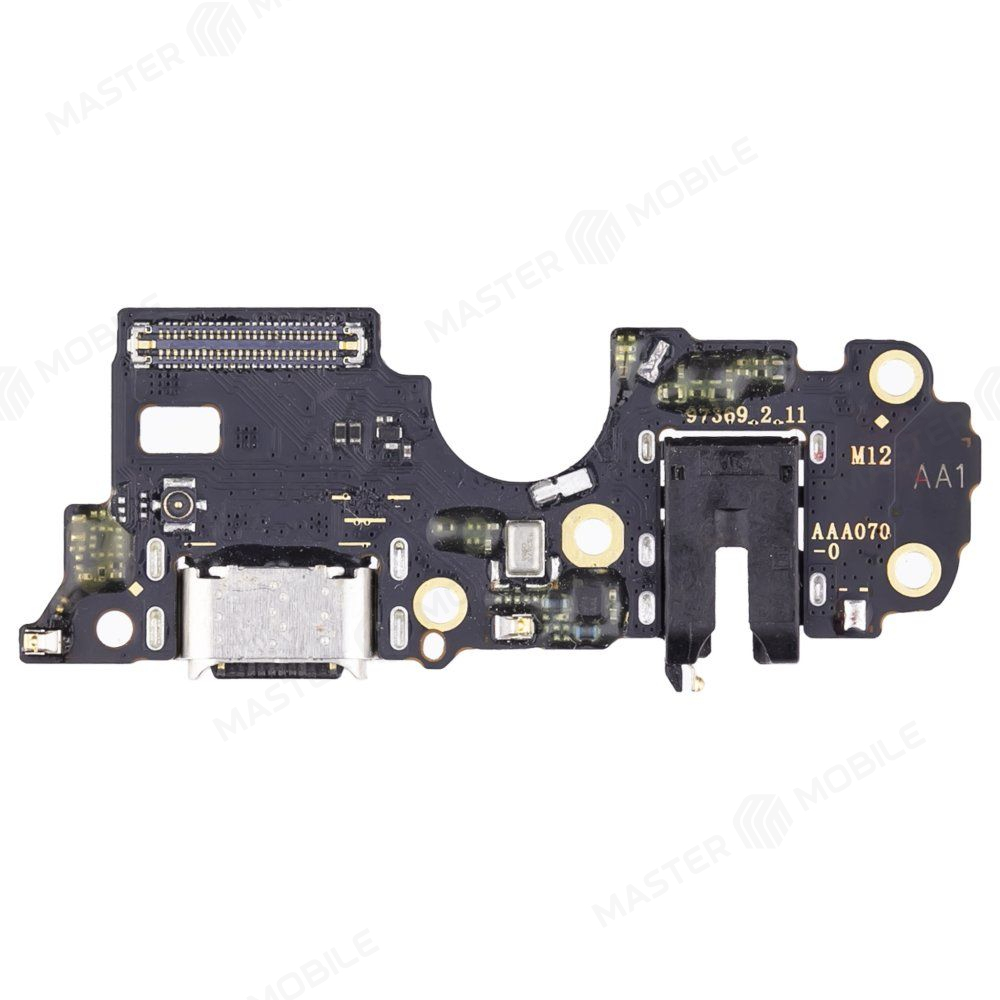 Нижняя плата для OPPO A16 (CPH2269) / OPPO A54 4G (CPH2239) с комп. + разъем зарядки + микрофон (ORIG100)