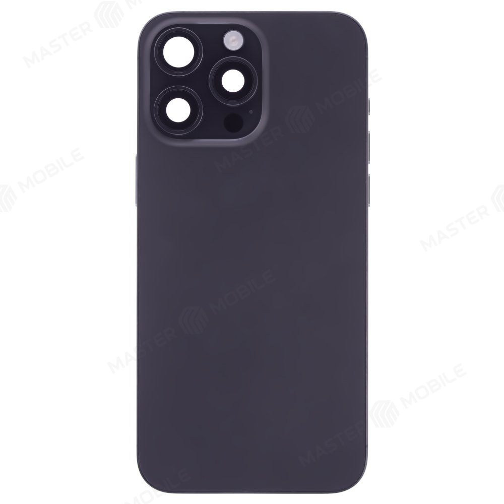 Корпус для Apple iPhone 15 Pro Max (черный) (в сборе) (с разбора) (ORIG100) (возможен дефект ЛКП)