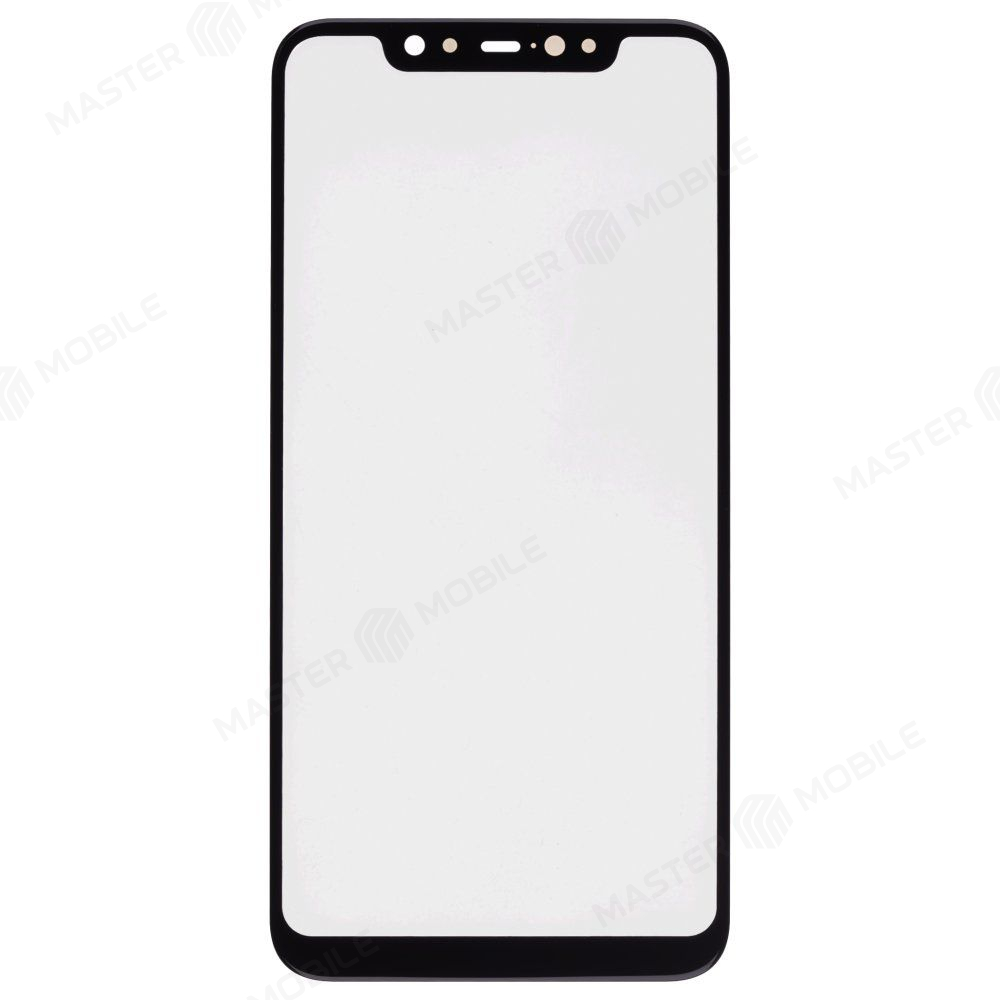 Стекло модуля для Xiaomi Mi 8 (M1803E1A) + OCA (черный)