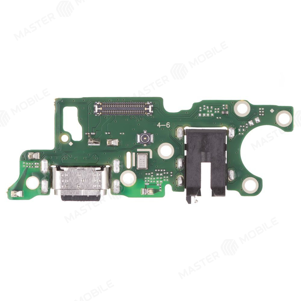 Нижняя плата для OPPO A60 (CPH2631) с комп. + разъем зарядки + микрофон + разъем гарнитуры