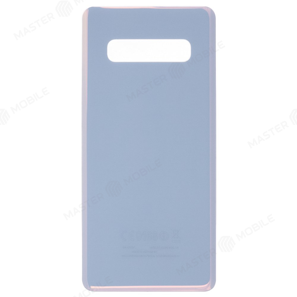 Задняя крышка для Samsung G975 Galaxy S10+ (белый)