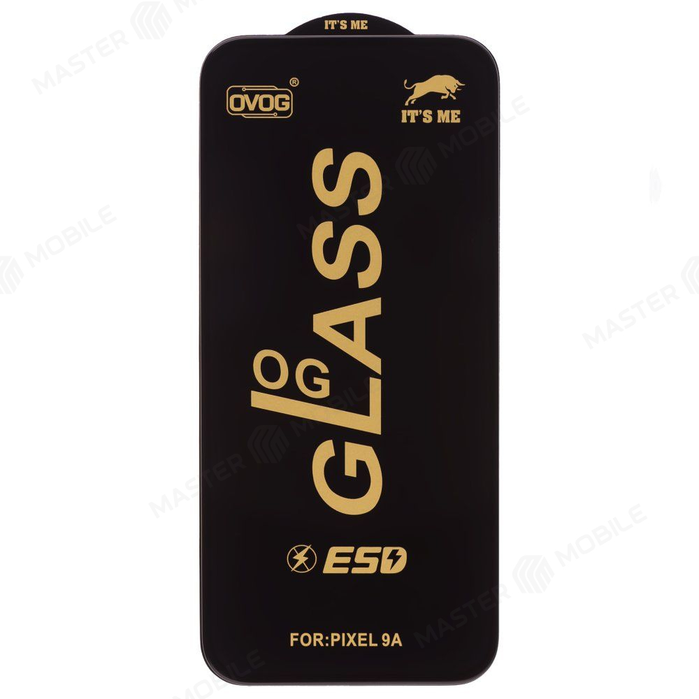 Защитное стекло OG Glass для Google Pixel 9A (GXQ96/GTF7P/G3Y12) (черный)